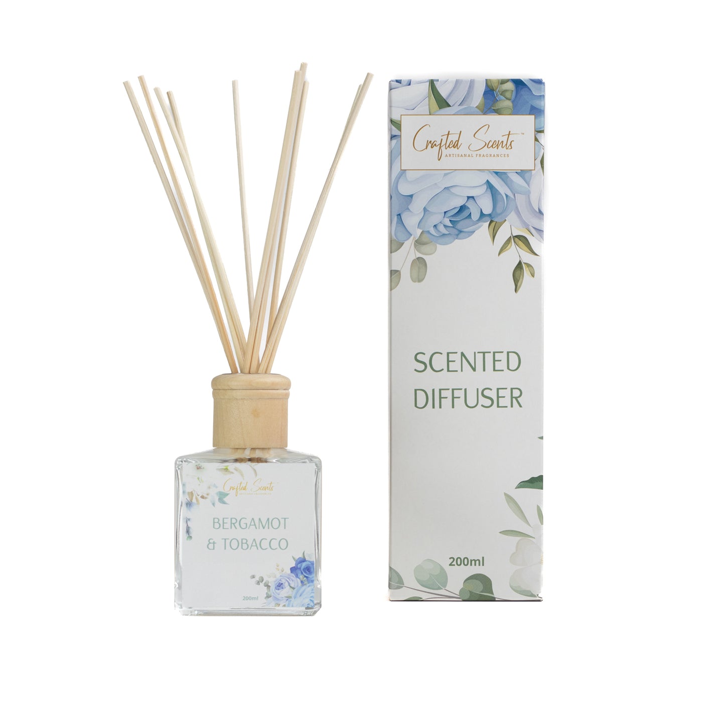 Bergamot & Tobacco Scented Diffuser