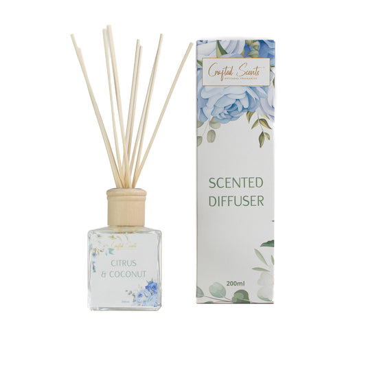 Citrus and Coconut Scented Diffuser