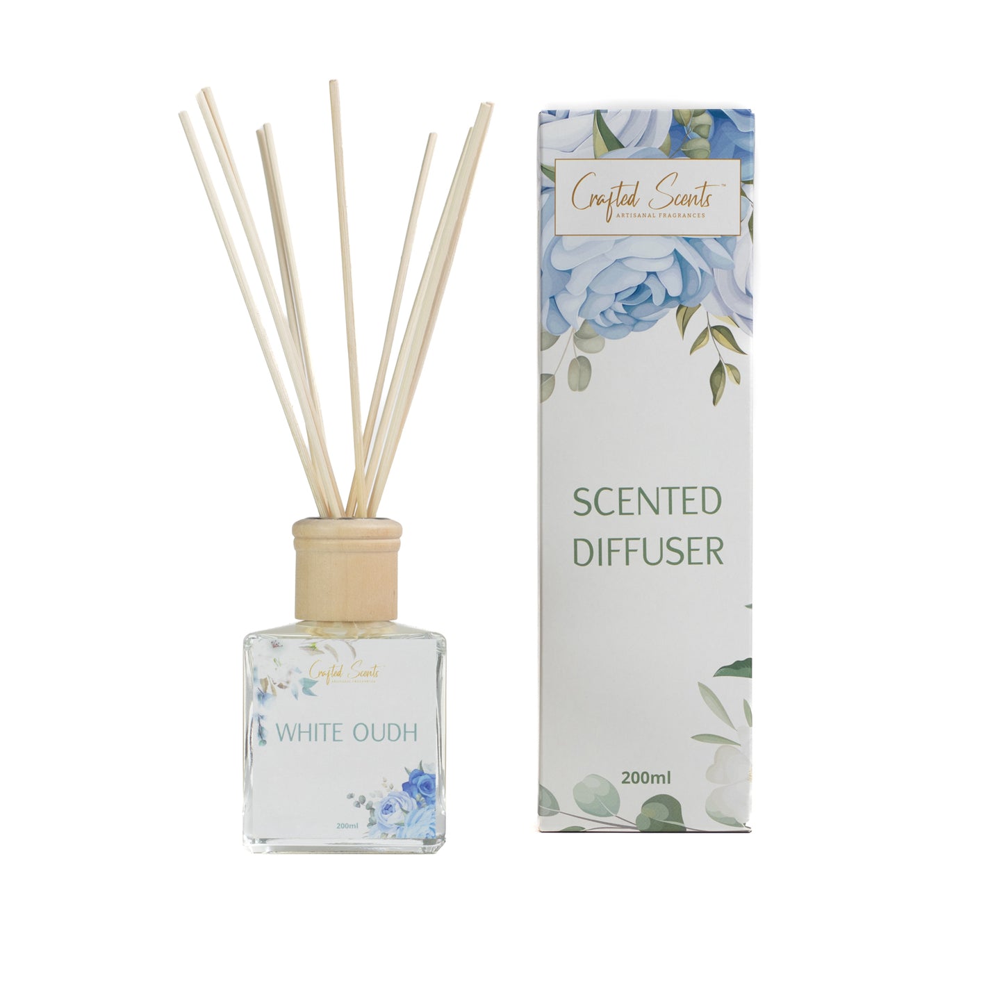 White Oud Scented Diffuser